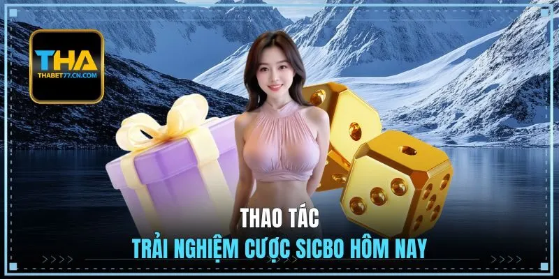 Thao tác trải nghiệm cược Sicbo hôm nay
